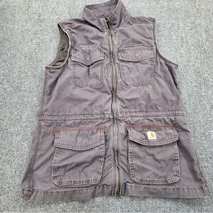 Carhartt Gray Utility Vest